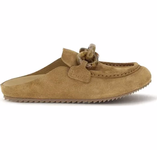 Pedro García Beige Calf Leather Bos Taurus Moccassin