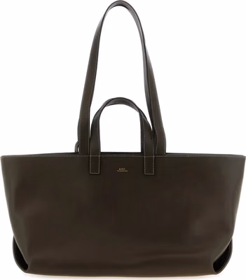 Brown Cowhide Tote Bag