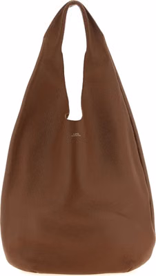 Brown Cowhide Shoulder Bag