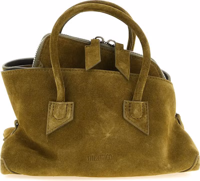Bicolor Bovine Leather Handbag