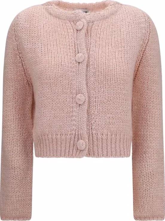 Forte_Forte Multicolor Silk Cardigan