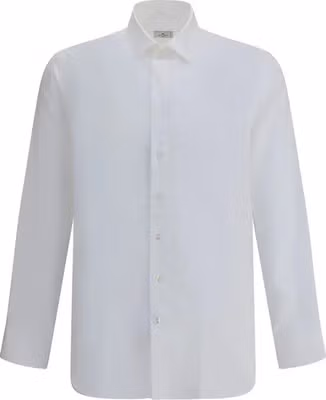 White Cotton Dress Shirt