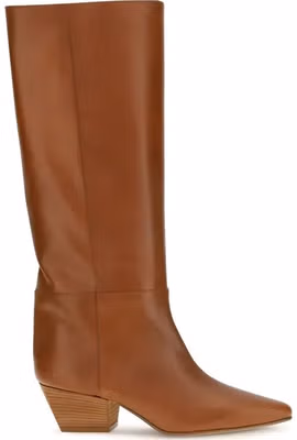 Brown Calf Leather Bos Taurus Ankle Boots