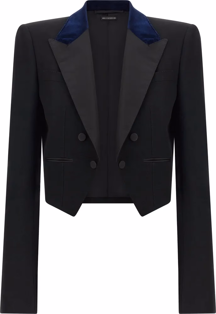 Tom Ford Black Wool Blazer
