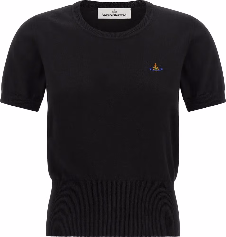 Vivienne Westwood Black Cotton Cardigan