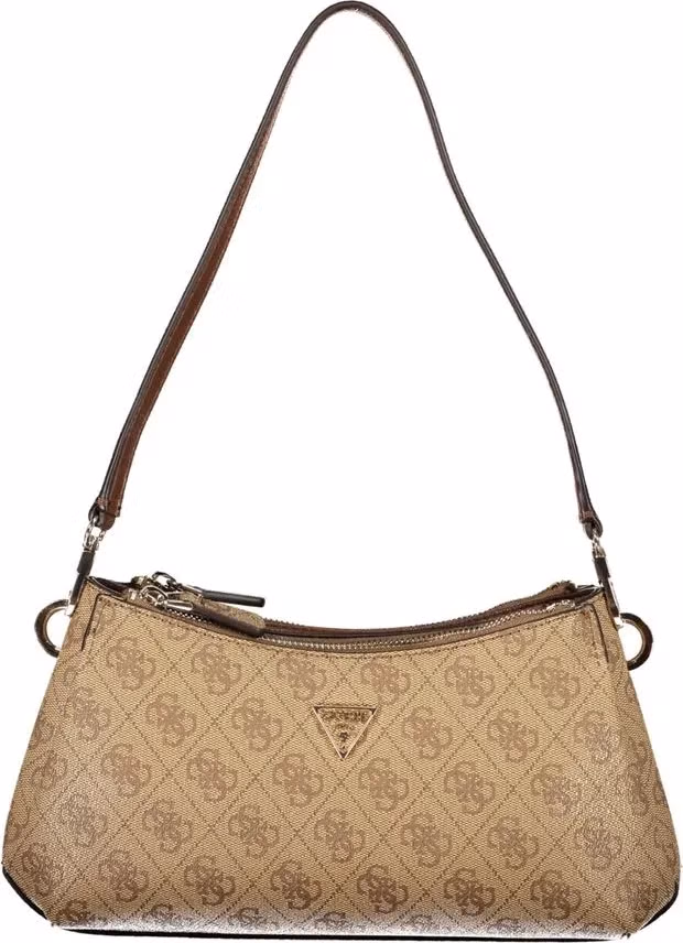 Guess Jeans Beige Polyurethane Women's Bag