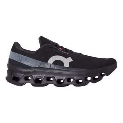 Black Synthetic Athletic Sneakers