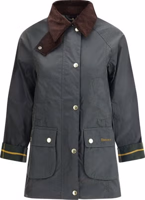 Bicolor Cotton Coat