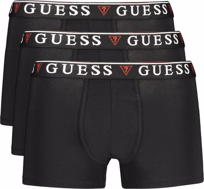 Guess Jeans Black Cotton Men Underwear