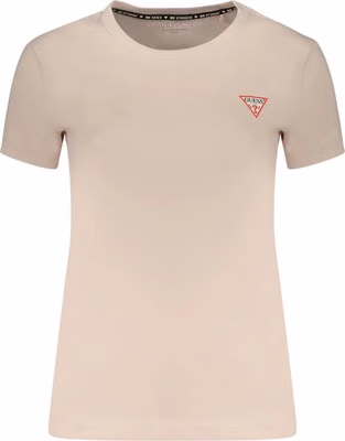 Pink Cotton Womens T-Shirt