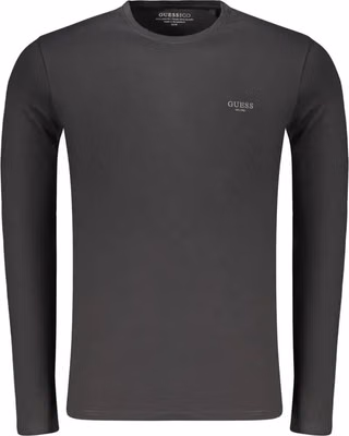 Black Cotton Men's T-Shirt