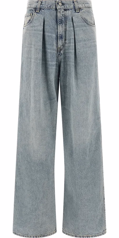 Haikure Blue Cotton Jeans Denim