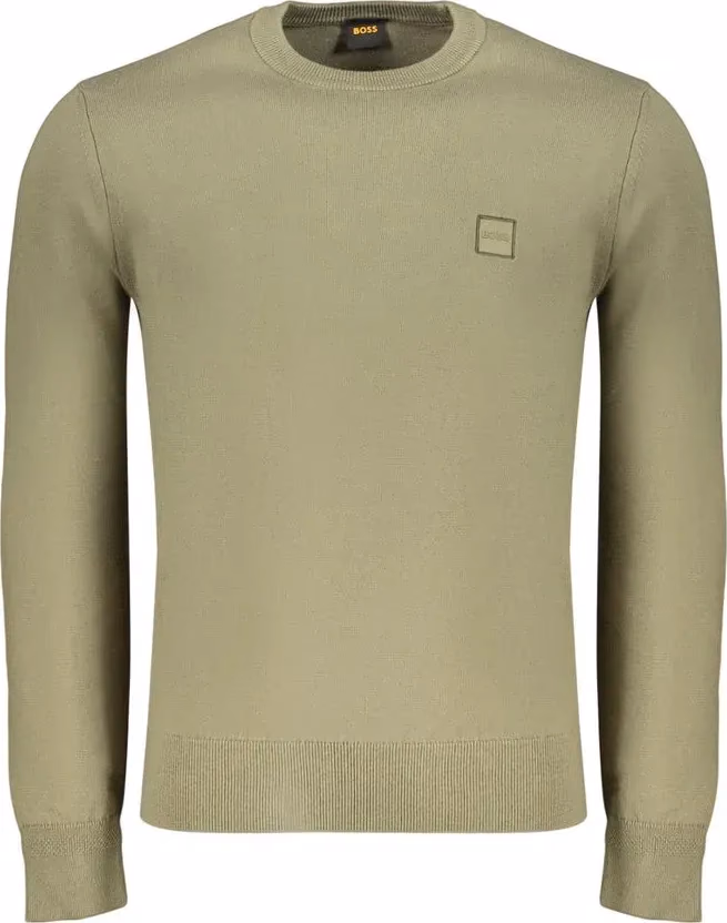 Hugo Boss Green Cotton Men's Shirt