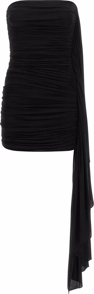 Alexander Wang Black Copper Short Dress