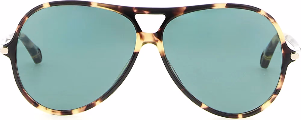 Chloé Multicolor Acetate Sunglasses