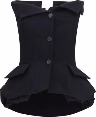 Black Silk Blouse