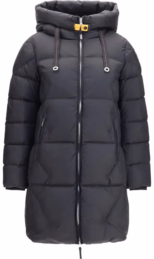 Parajumpers Black Goose Down Full-Length Jacket