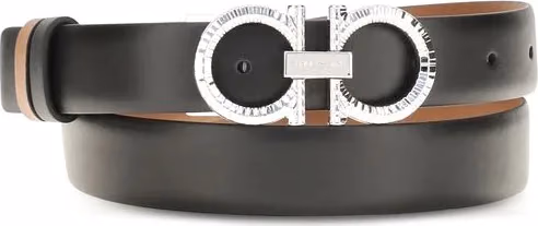 Ferragamo Multicolor Calf Leather Bos Taurus Regular Belt