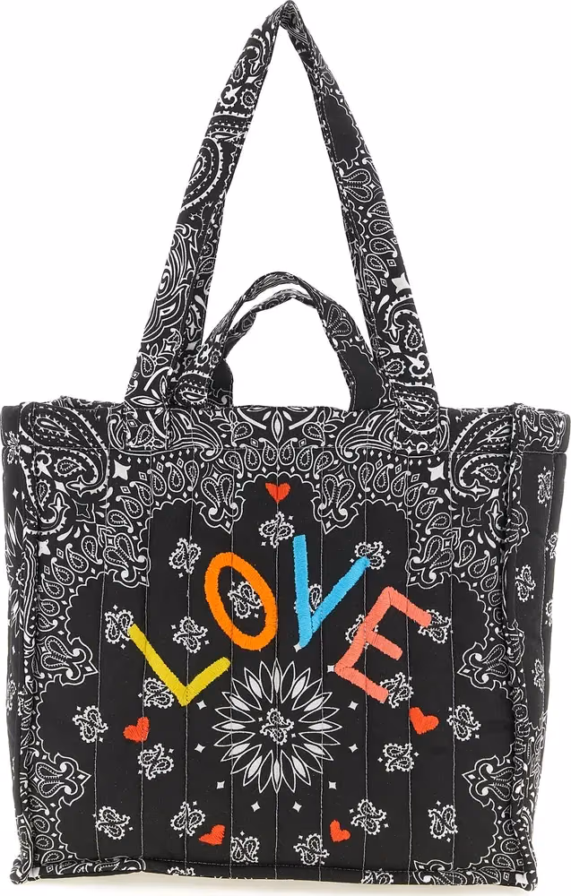 CALL IT BY YOUR NAME Black Cotton Tote Bag