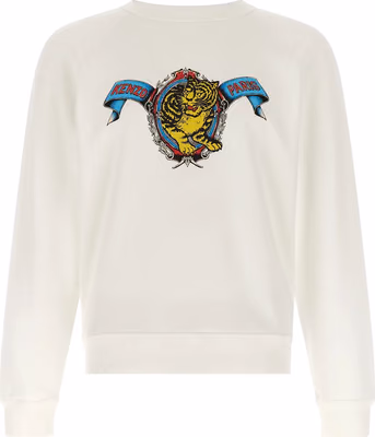 White Viscose Sweatshirt