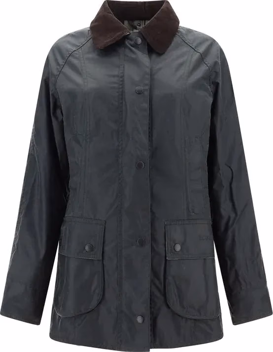 Barbour Bicolor Cotton Full-Length Jacket