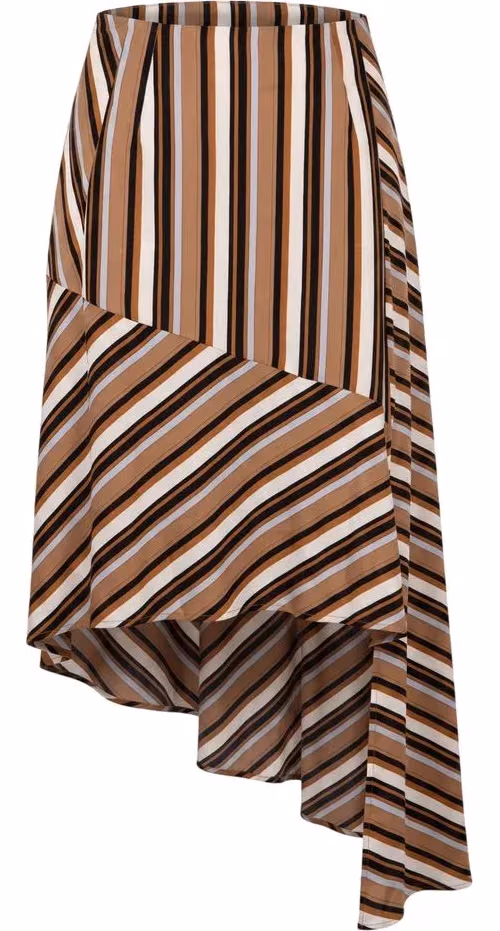 Trussardi Jeans Brown Viscose Women's Skirt