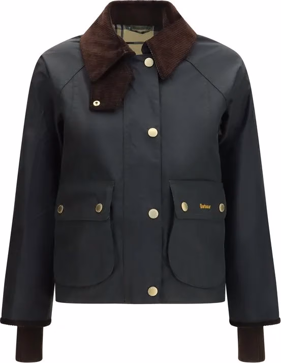 Barbour Bicolor Cotton Full-Length Jacket