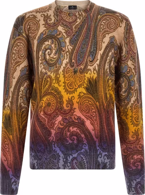 Multicolor Wool Cardigan