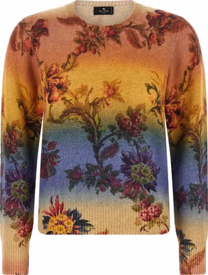 Multicolor Wool Cardigan