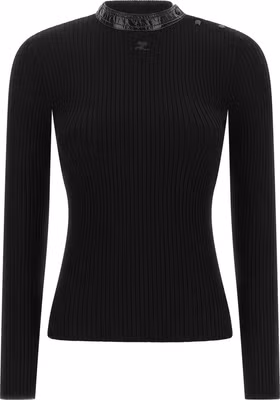 Black Viscose Cardigan