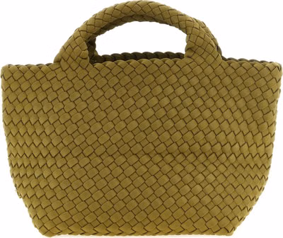 Bicolor Nylon Handbag
