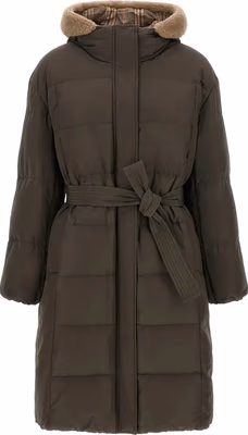 Bicolor Cotton Coat
