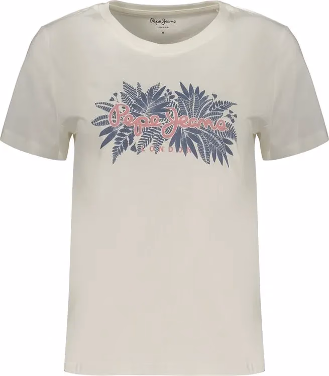 Pepe Jeans White Cotton Women's T-Shirt