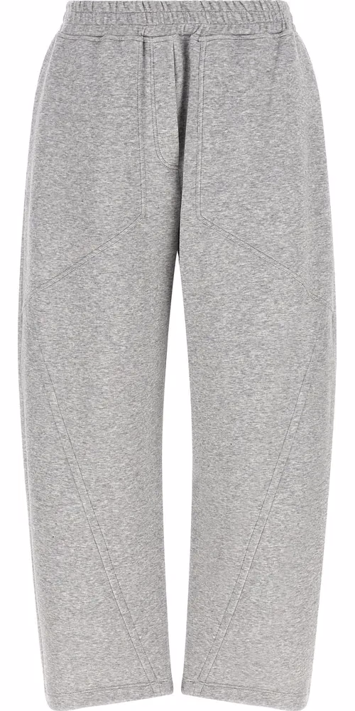 Brunello Cucinelli Gray Cotton Athletic Pants