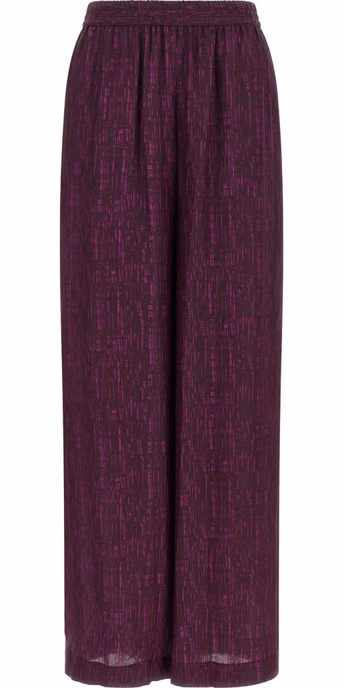 Gianluca Capannolo Purple Viscose Casual Pants