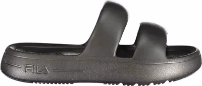 Black Polyurethane Women's Sandal