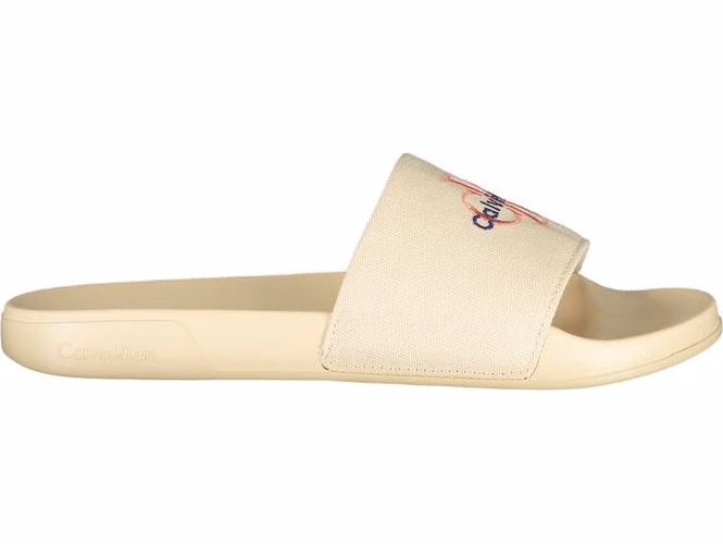 Calvin Klein Beige Polyester Women Shoe