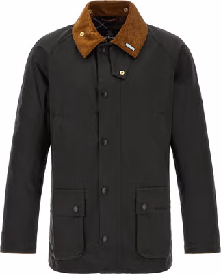 Bicolor Cotton Shell Jacket