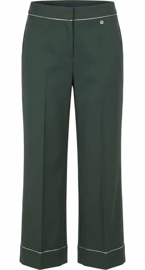 Trussardi Jeans Green Polyester Women Pants