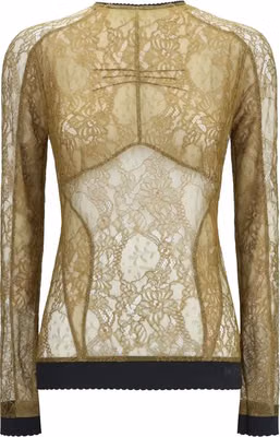 Bicolor Polyamide Blouse