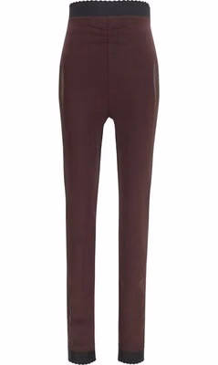 Purple Viscose Leggings