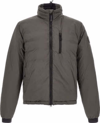 Bicolor Polyamide Full-Length Jacket