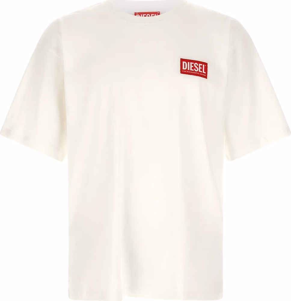 Diesel White Cotton Sportswear
