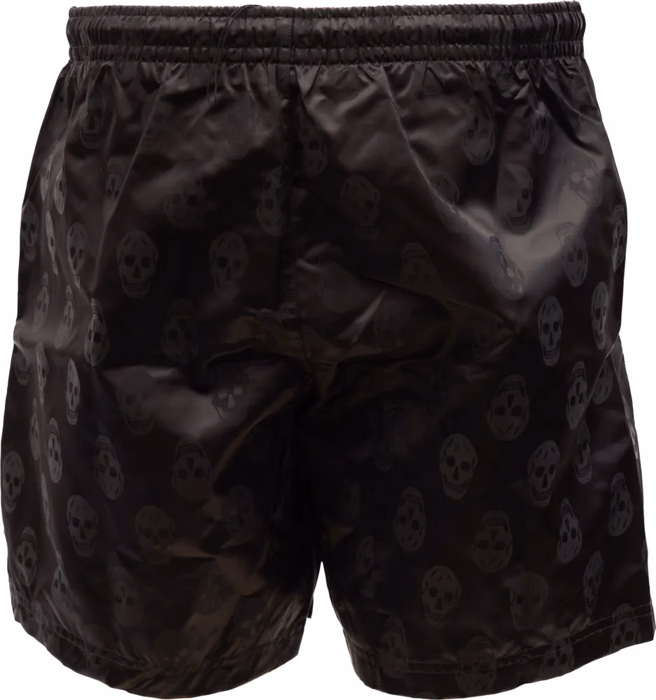 Alexander McQueen Black Polyamide Shorts