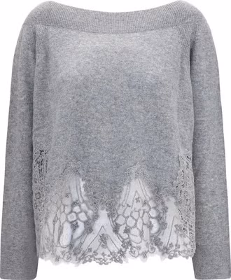Gray Cashmere Sweater