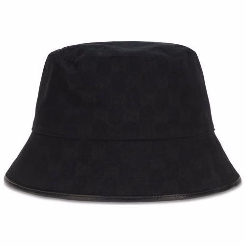 Gucci Black Polyester Bucket Hat