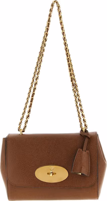 Brown Bovine Leather Shoulder Bag