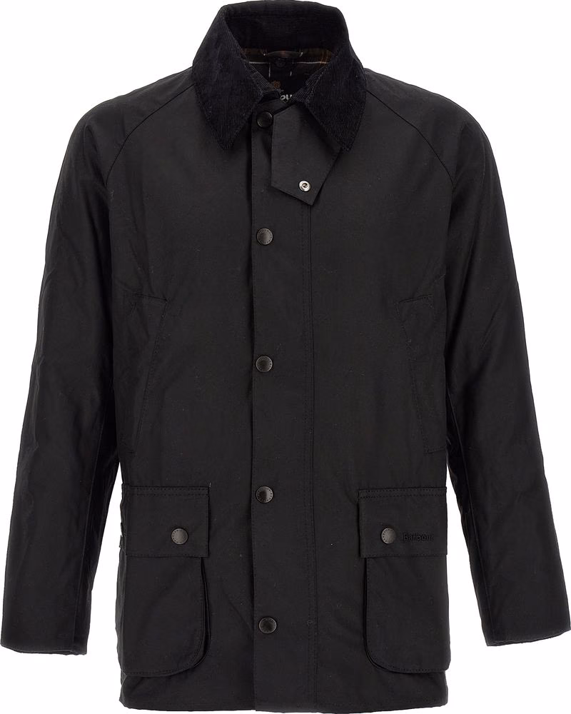 Barbour Black Cotton Jacket