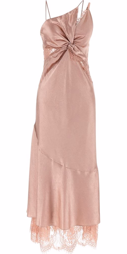 PINKO Multicolor Acetate Long Dress