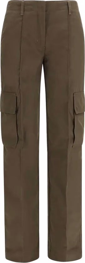 Burberry Bicolor Cotton Cargo Pants